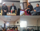دیدار فرماندار زرندیه با امام جمعه و مسئولان دفتر امام جمعه بخش زاویه